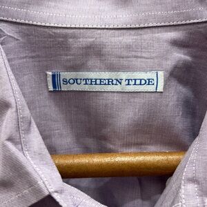Southern Tide Men's Lavender Button Down Shirt